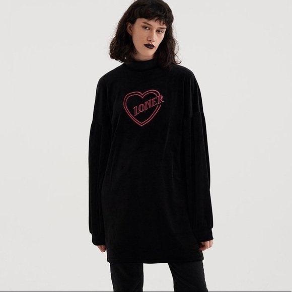 lazy oaf jumper dress